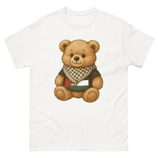 Teddy Bear with Keffiyeh & Palestine Flag Tee – Me Olives (2)