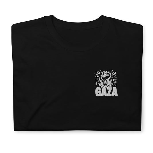 Free Palestine embroidered Gaza t-shirt by Me Olives