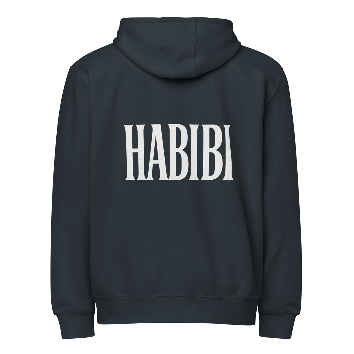 Habibi Full-Zip Hoodie – حبيبي Arabic zip hoodie – Me Olives (3)